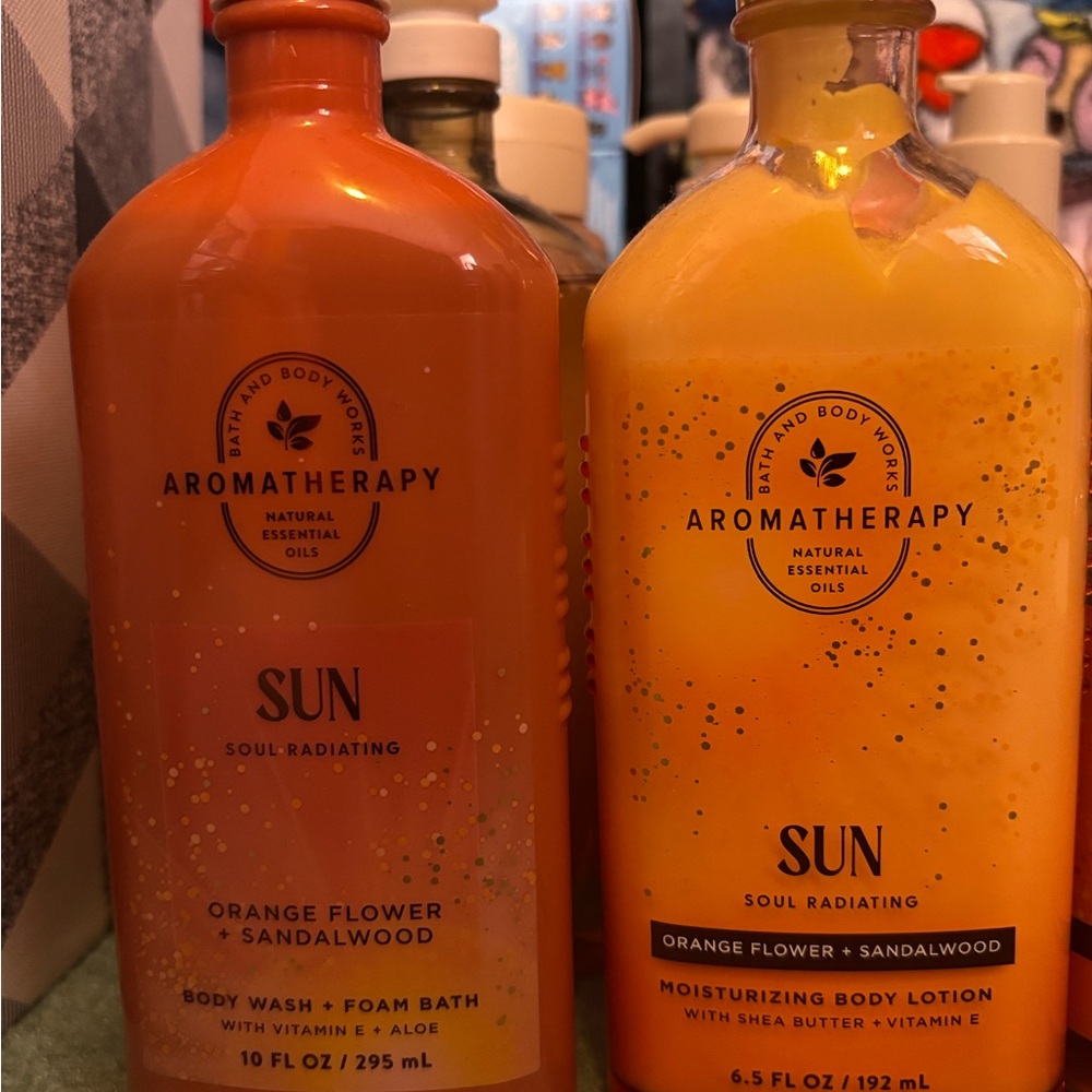 Aromatherapy Sun Body Wash - Trio